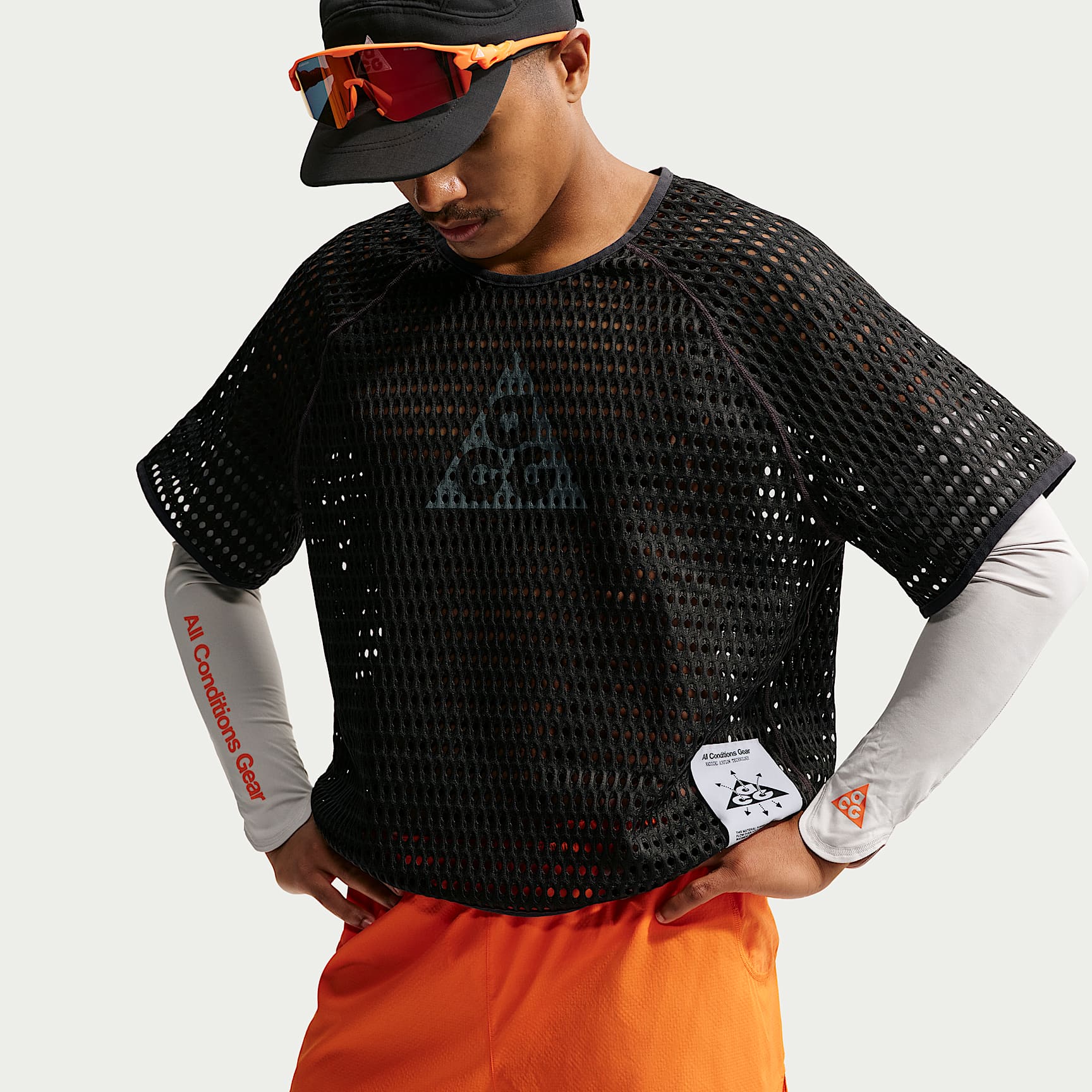 【新品未使用】メンズM Nike ACG Radical AirFlow ACG Radical AirFlow Men's Dri-FIT Short-Sleeve Trail Running Top
